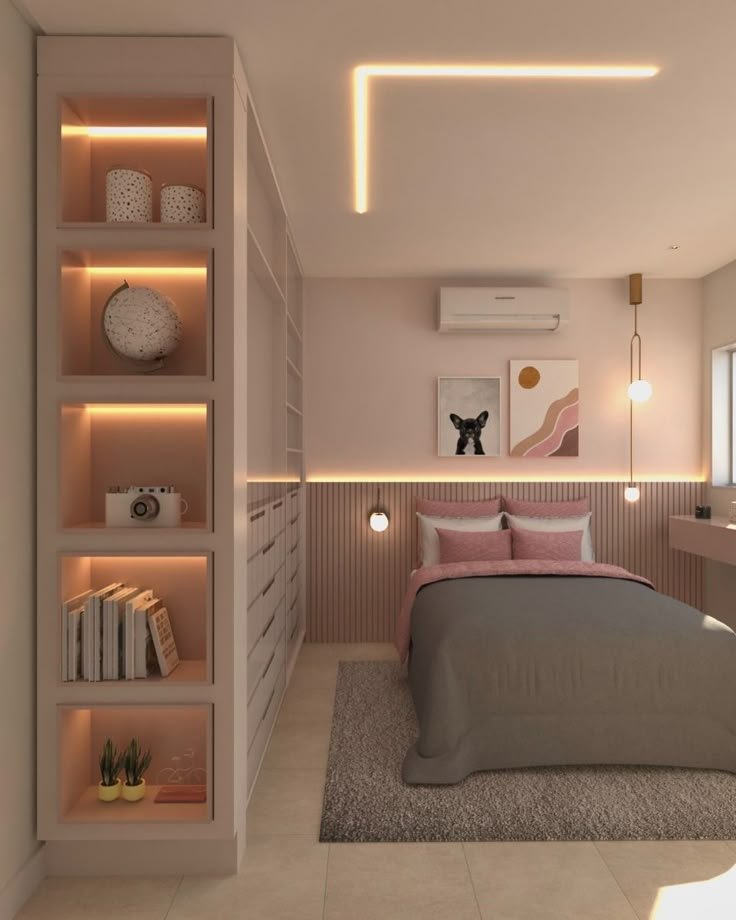 Inspirações para decoração de quarto de solteiro: